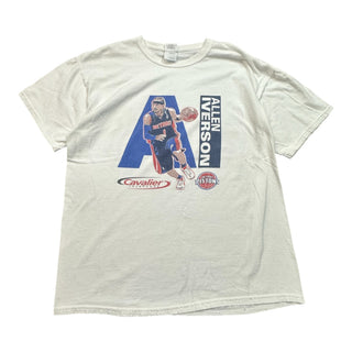 Pistons Allen Iverson Tshirt size L