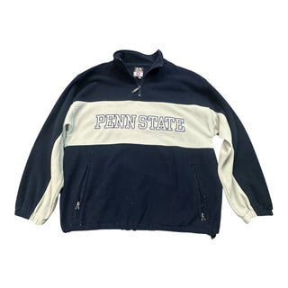 90s Penn State Half Zip Fleece Size XL