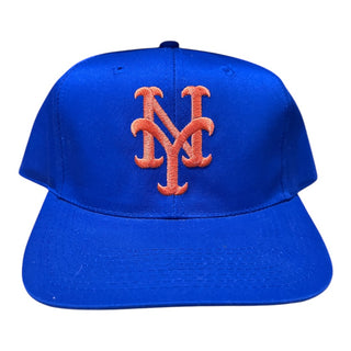 New York Mets Jumbo Plqin Logo SnapBack