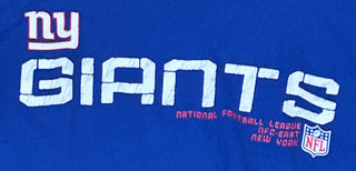 New York Giants Spellout Tshirt Sz S