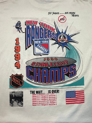 1994 Rangers Stanley Cup Tshirt size 2X