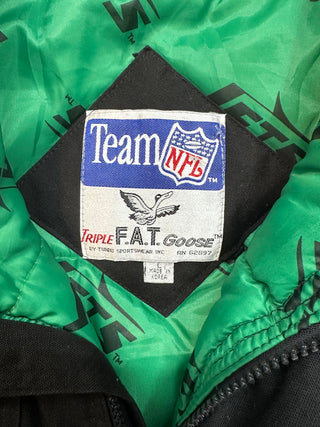Jets Triple Fat Goose Winter Jacket size Large