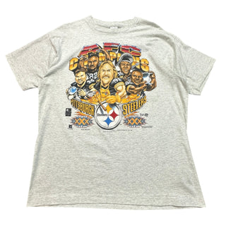 1995 Steelers Caricature Tshirt size XL