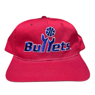 Washington Bullets Spellout Logo Snapback