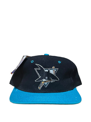 Sharks Plain Logo SnapBack Hat