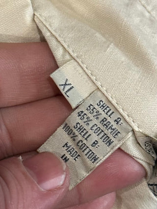 Tampa Bat Devil Rays Reversible Jacket Sz L