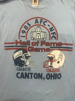1985 Giants vs. Oilers HOF Game Tshirt size XL