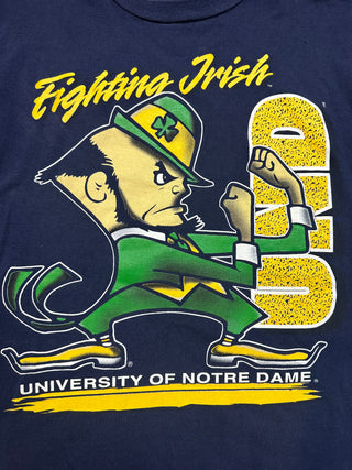 90s Notre Dame Fighting Irish Tshirt size L