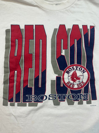 1994 Red Sox Color Block Tshirt size L