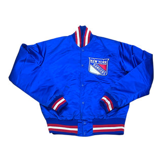 New York Rangers Satin Jacket Sz M