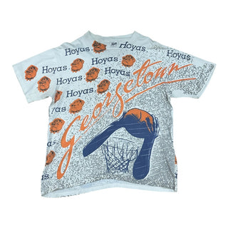 Georgetown Hoyas AOP Tshirt Sz L