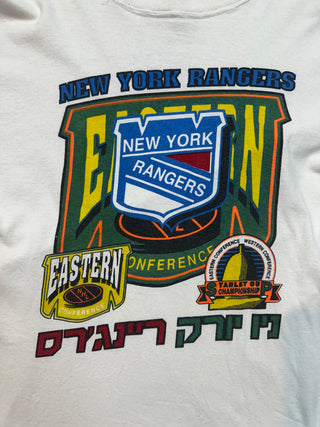 1994 Hebrew NY Rangers Tshirt size M