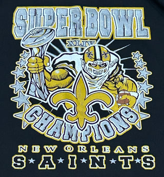 New Orleans Saints Super Bowl Champions Tshirt Sz L