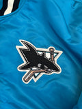 San Jose Sharks Satin Jacket size Large