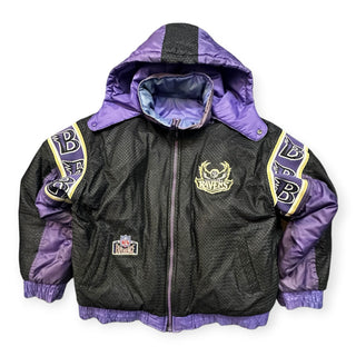 90s Baltimore Ravens Reversible Jacket size Large