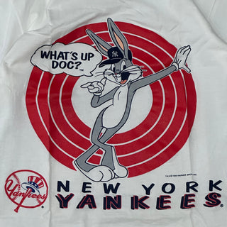 1990 Yankees Bugs Bunny What’s Up Doc Tshirt size L