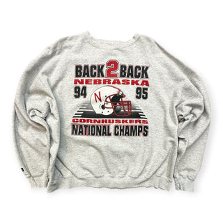 1994-95 Nebraska Back 2 Back Crewneck size 2X