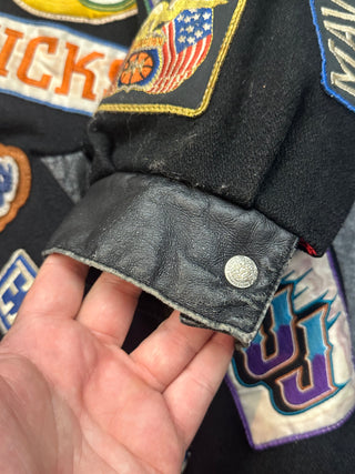 Jeff Hamilton NBA Patched Jacket size 4XL