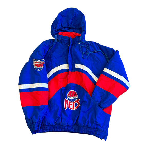 Large NJ Nets Pullover Jacket