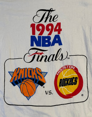 1994 Knicks Rockets Tshirt size XL