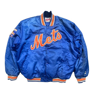 90s Mets Starter Dugout Jacket size XL (Fits 2X)