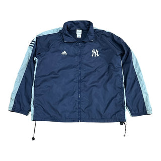 Yankees Adidas Windbreaker Jacket size L