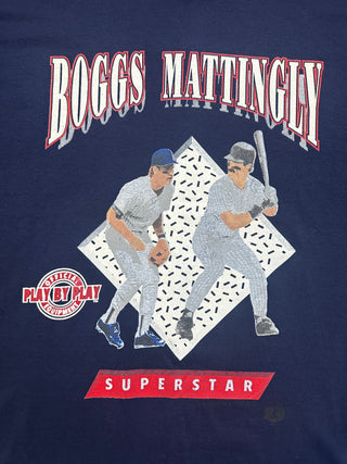 Yankees Boggs Mattingly Tshirt size L