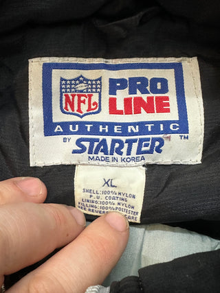90s Raiders Starter Pullover Jacket size XL