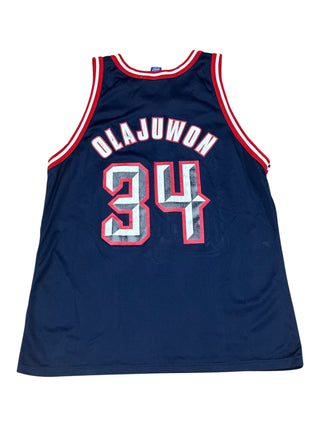 90s Rockets Olajuwon Jersey size 52/2X