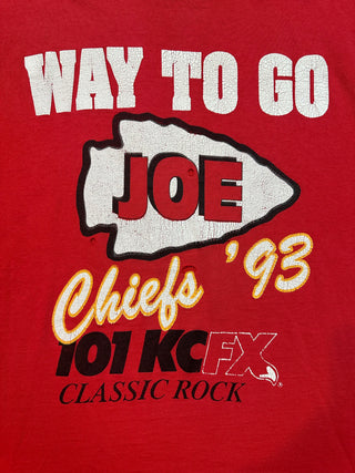 1993 Way To Go Chiefs Tshirt size L