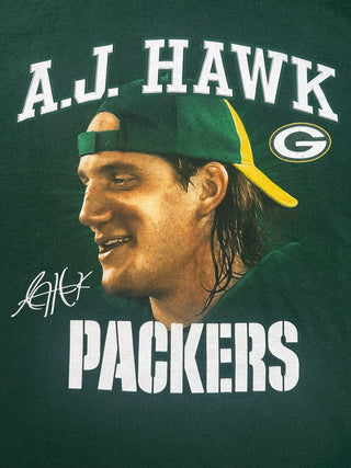 Packers AJ Hawks Big Head Tshirt size XL