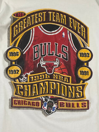 1996 Chicago Bulls Greatest Team Ever Tshirt Sz XXL