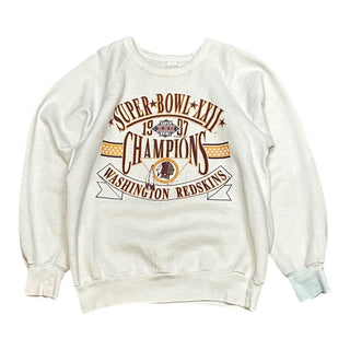1987 Super Bowl XXII 22 Washington Redskins Crewneck sz M (DP)