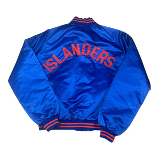 80s NY Islanders Satin Jacket size XL