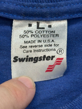 1989 NY Rangers Swingster Tshirt size L