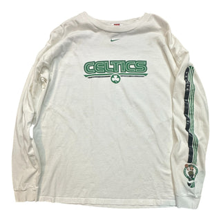 Nike Center Swoosh Boston Celtics Long Sleeve size L