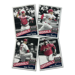 90s Cardinals Baseball Card Tshirt size L