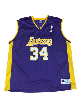 90s Lakers Shaquille Oneal Jersey size 48/XL