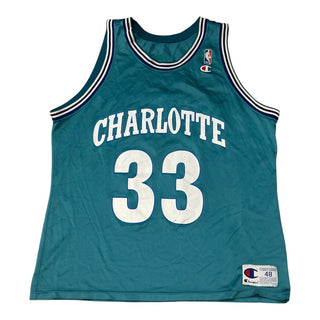 Hornets Alonzo Mourning Jersey size 48/XL