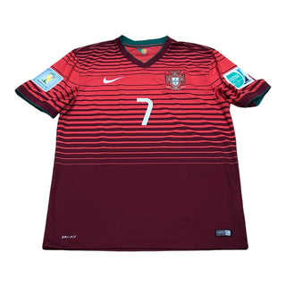 2014 World Cup Portugal Cristiano Ronaldo Jersey Sz L