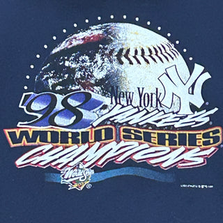 1998 New York Yankees World Series Crewneck sz M (Youth XL )(11)
