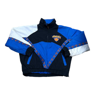 New York Knicks Colorblock Pullover Jacket Sz M