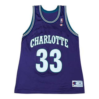 Hornets Alonzo Mourning Jersey size 44/L