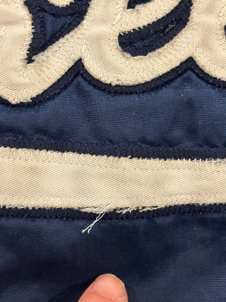 New  York Yankees Lightweight Script Satin Jacket Sz L