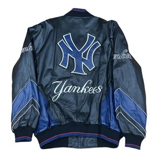 New York Yankees Buttersoft Leather Jacket Sz L