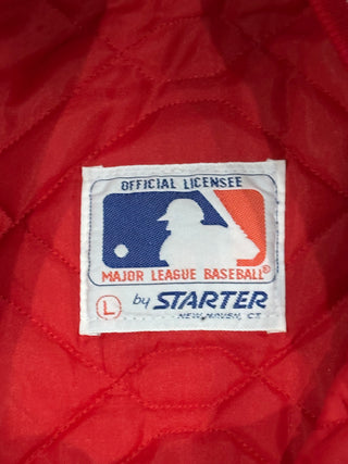 80s Cincinnati Reds Satin Jacket size Large