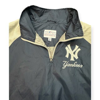 Yankees Half Zip Windbreaker Jacket size XL