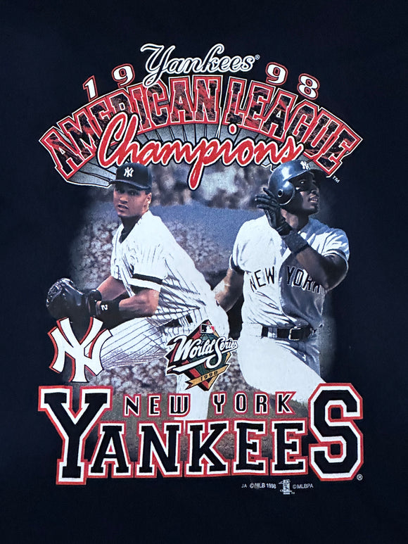 1998 Yankees Jeter Williams Tshirt size XL