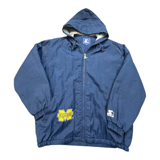 90s Michigan Wolverines Starter Jacket size XL