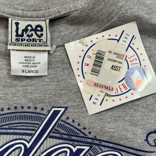 2001 LA Dodgers Cross Bats Tshirt size XL